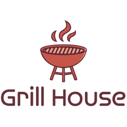 Grill House logo.